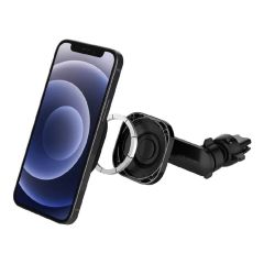 Автодержатель Spigen OneTap Pro Wireless Magnetic Car Charger Dashboard (MagFit) (ACP02616)