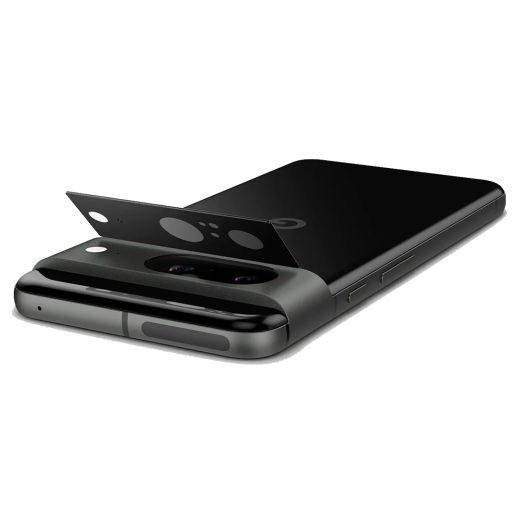 Захисне скло для камери Spigen Optik EZ Fit Black для Pixel 8 (AGL06352)