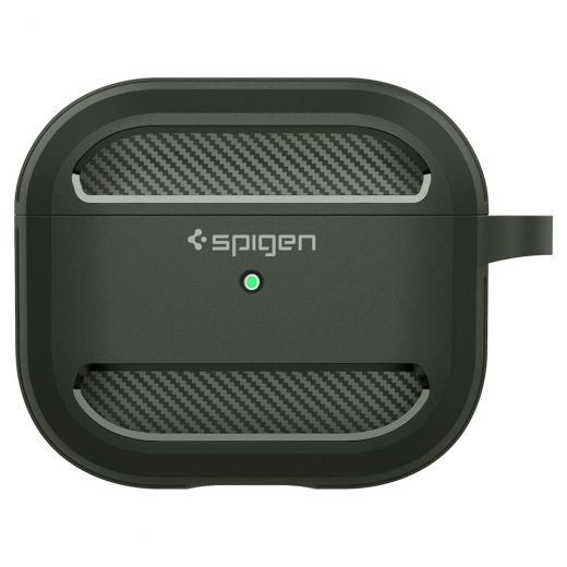 Защитный чехол Spigen Rugged Armor Military Green для Apple AirPods 3 (ASD01979)