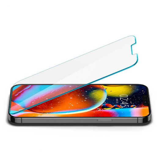 Захисне скло Spigen Screen Protector EZ FIT GLAS.tR SLIM для iPhone 14 Plus | 13 Pro Max (AGL03375)