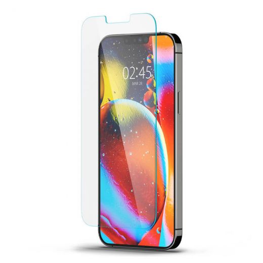 Захисне скло Spigen Screen Protector EZ FIT GLAS.tR SLIM для iPhone 14 Plus | 13 Pro Max (AGL03375)