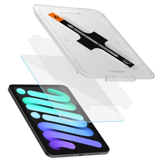 Захисне скло Spigen Screen Protector Glas.tR SLIM для iPad mini 6 (2021) | iPad mini 7 (2024) (AGL03824)