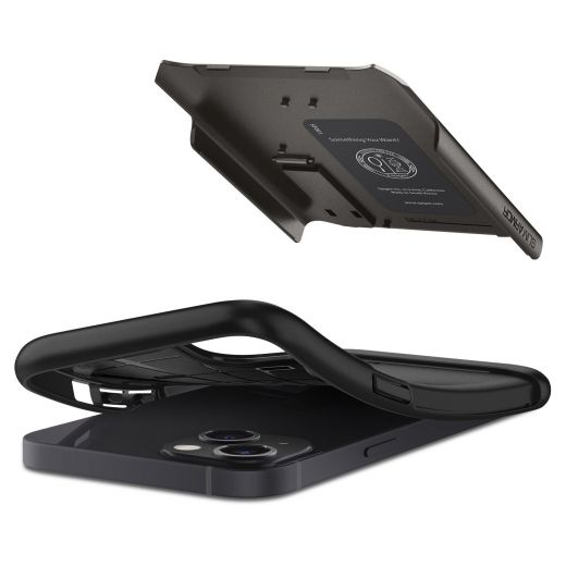 Чохол Spigen Slim Armor Gunmetal для iPhone 13 mini (ACS03354)