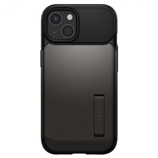 Чехол Spigen Slim Armor Gunmetal для iPhone 13 (ACS03425)