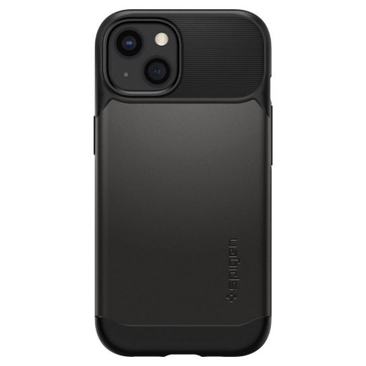 Чехол Spigen Slim Armor Mag Safe Compatible Gunmetal для iPhone 13 (ACS03423)