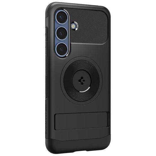 Чохол Spigen Slim Armor (MagFit) Black для Samsung Galaxy S25 (ACS08920)
