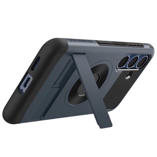 Чехол Spigen Slim Armor (MagFit) Metal Slate для Samsung Galaxy S25 (ACS08919)