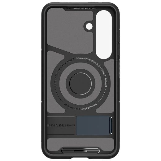 Чехол Spigen Slim Armor (MagFit) Metal Slate для Samsung Galaxy S25 (ACS08919)