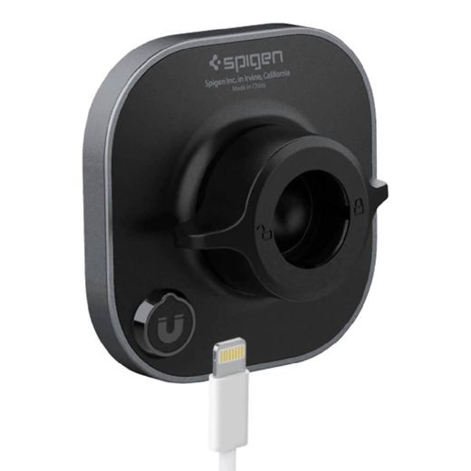 Автомобільний зарядний пристрій Spigen Tesla (2020) OneTap Dashboard Car Mount (MagFit) (ACP03806)