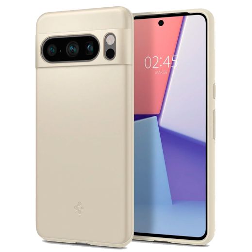 Чехол Spigen Thin Fit Mute Beige для Pixel 8 Pro (ACS06328)