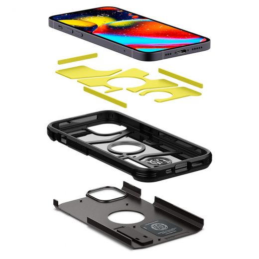 Чехол Spigen Tough Armor Gunmetal для iPhone 13 mini (ACS03330)