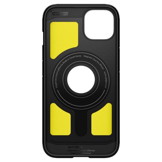Чохол Spigen Tough Armor Mag Safe Compatible Black для iPhone 13 (ACS03542)