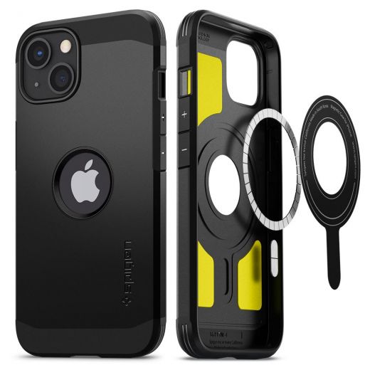 Чохол Spigen Tough Armor Mag Safe Compatible Black для iPhone 13 (ACS03542)
