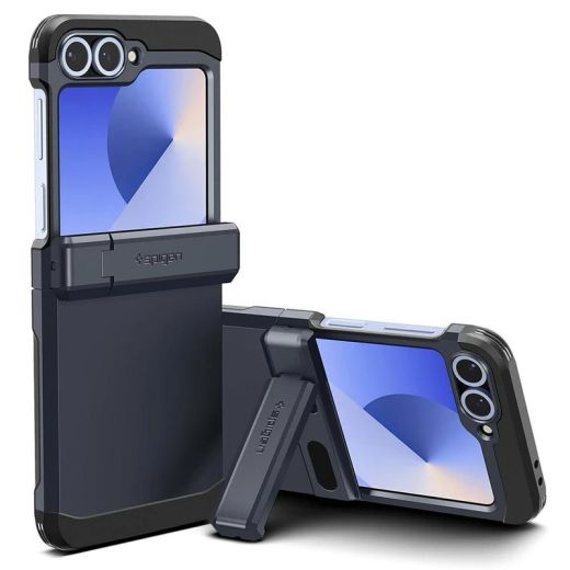 Протиударний чохол Spigen Tough Armor Pro Metal Slate для Samsung Galaxy Z Flip 6 (ACS08292)