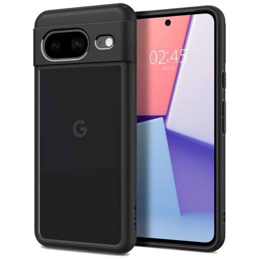 Чохол Spigen Ultra Hybrid Matte Black для Pixel 8 (ACS06280)