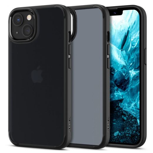 Чехол Spigen Ultra Hybrid Matte Frost Black для iPhone 13