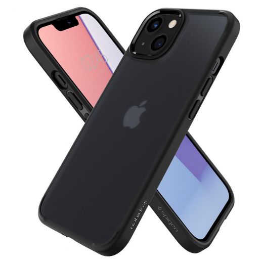 Чехол Spigen Ultra Hybrid Matte Frost Black для iPhone 13