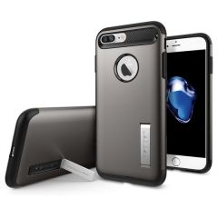 Чохол Spigen Slim Armor Gunmetal для iPhone 7 Plus/8 Plus