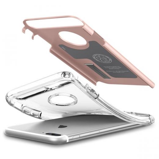 Чохол Spigen Slim Armor Rose Gold для iPhone 7 Plus/8 Plus