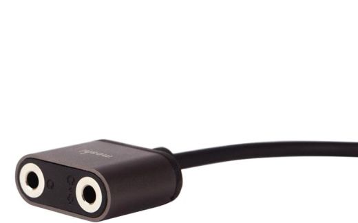 Спліттер Moshi 3.5 mm Audio Jack Splitter Black (99MO023005)