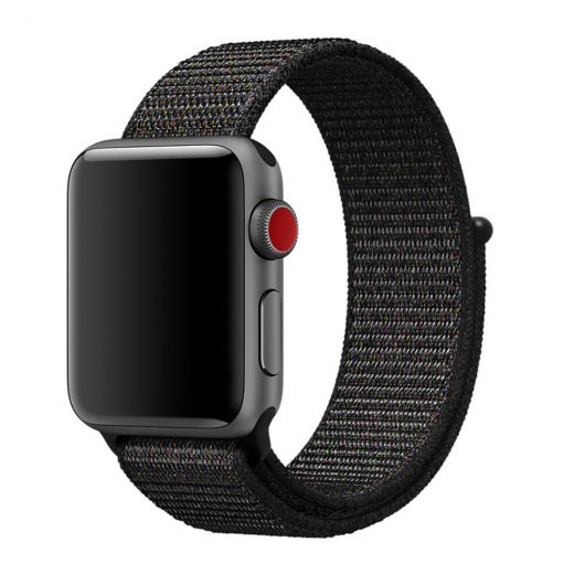 Ремінець CasePro Sport Loop Black для Apple Watch 42mm | 41mm | 40mm | 38mm 
