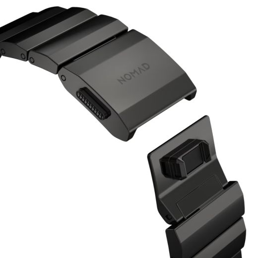 Металлический ремешок Nomad Steel Band Graphite для Apple Watch 42mm | 41mm | 40mm