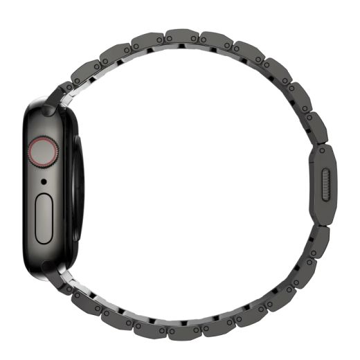 Металлический ремешок Nomad Steel Band Graphite для Apple Watch 49мм | 45мм | 44мм (NM1A41BXS0)