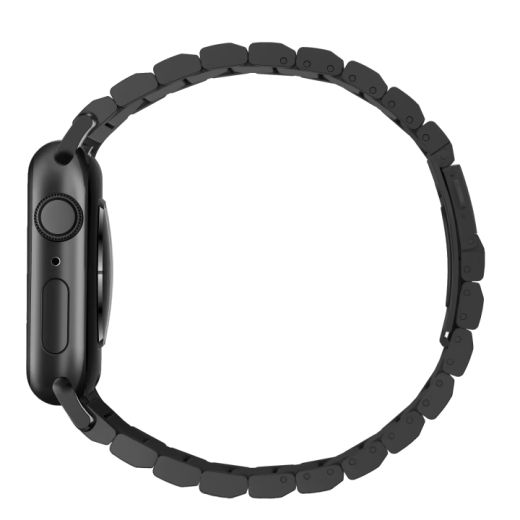 Металлический ремешок Nomad Steel Band Legacy Black для Apple Watch 49mm | 45mm| 44mm