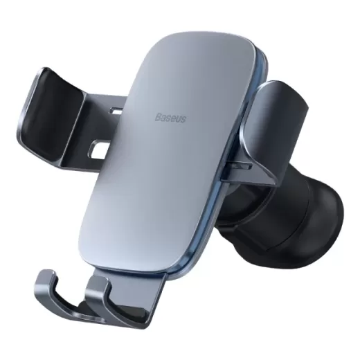 Держатель для телефона в машину Baseus Metal AgeⅡ Gravity Car Mount (Air Outlet Version) Dark Grey (SUJS000013)