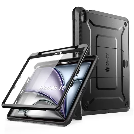 Противоударный чехол Supcase Unicorn Beetle Pro Rugged Black для iPad Air 13" M3 | M2 (2025 | 2024)