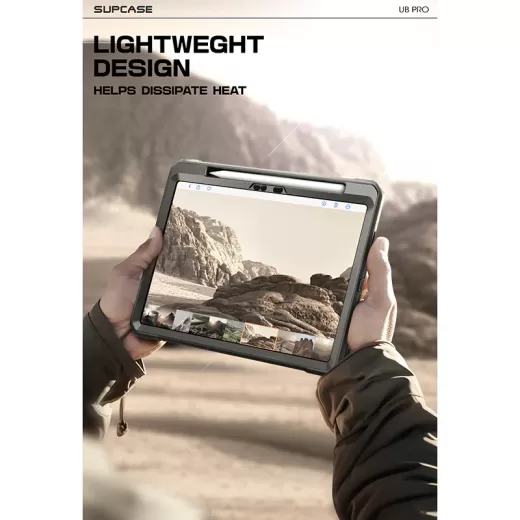 Противоударный чехол Supcase Unicorn Beetle Pro Rugged Black для iPad Pro 13" (2024)