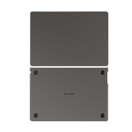 Накладка Switcheasy Nude Protective Case Transparent Black для MacBook Air 15" M4 | M3 | M2 (2025 | 2024 | 2023) (SMBA15012TB23)