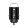 Автомобильное зарядное устройство SwitchEasy PowerBuddy 30W Fast Charging Car Charger Black (GS-814-189-251-11)