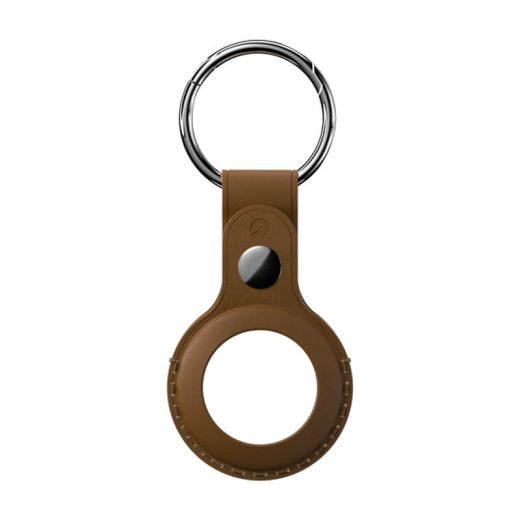 Чехол Switcheasy Wrap Leather Keyring Saddle Brown для AirTag  (GS-117-187-117-146)