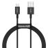 Кабель Baseus Superior Series Fast Charging Data Cable USB to iP 2.4A 2m Black (CALYS-C01)