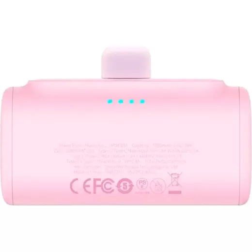 Повербанк Baseus Compact Fast Charging Power Bank Type-C Edition 5000mAh 20W Pink (P10068306413-00)