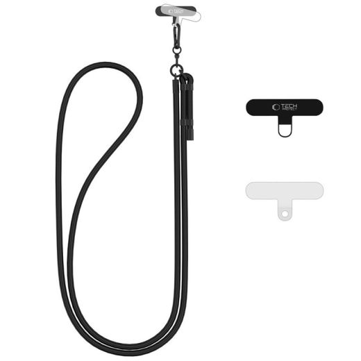 Ремешок Tech-Protect C1S Rope Crossbody Strap Black/Black
