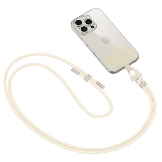 Ремінець Tech-Protect C5S Rope Crossbody Strap Cosmic Latte