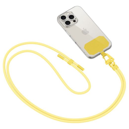 Ремінець Tech-Protect C5S Rope Crossbody Strap Lemon