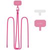 Ремінець Tech-Protect C5S Rope Crossbody Strap Neon Pink