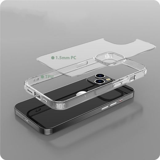 Прозорий чохол Tech-Protect FlexAir Hybrid Clear для Samsung Galaxy S24