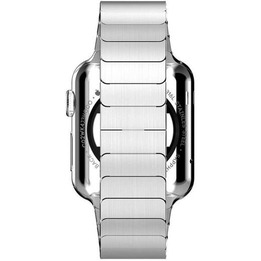 Металлический ремешок Tech-Protect LinkBand Silver для Apple Watch 49мм | 46мм | 45мм | 44мм