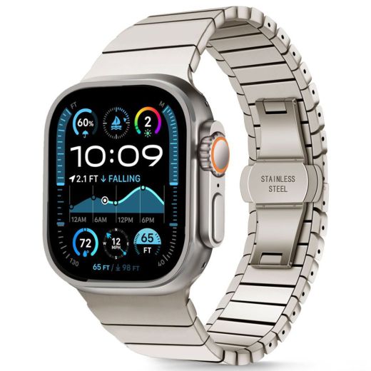 Металлический ремешок Tech-Protect LinkBand Titanium для Apple Watch 49мм | 46мм | 45мм | 44мм