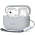 Чохол з ремінцем Tech-Protect Silicone Crayon Grey для AirPods Pro 1 | 2 Чохол з ремінцем Tech-Protect Silicone Crayon Grey для AirPods Pro 1 | 2