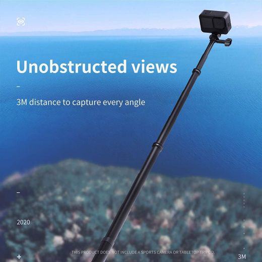 Палка для селфи Telesin Ultra Long Selfie Stick Pole (3 метри)