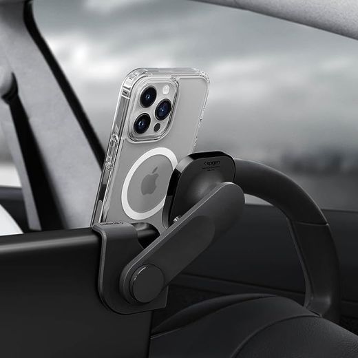 Держатель для телефонов в машину Tesla Spigen OneTap 3 Screen Car Mount (MagFit) ITT90-3 (ACP06071)