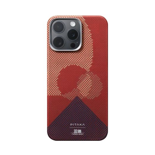 Карбоновий чохол Pitaka Three-Body MagEZ Case 5 Tri-Solar Day для iPhone 15 Pro Max