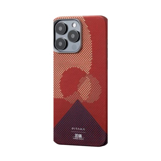 Карбоновий чохол Pitaka Three-Body MagEZ Case 5 Tri-Solar Day для iPhone 15 Pro Max