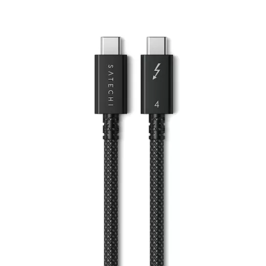 Кабель Satechi Thunderbolt 4 Pro Cable 1м Black (ST-YTB100K)