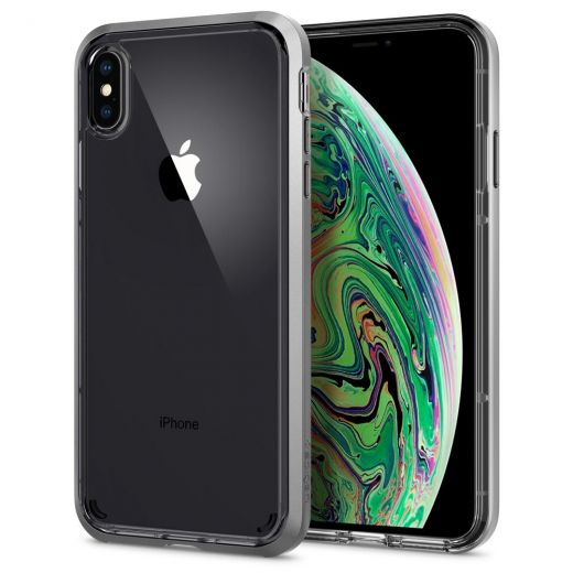 Чехол Spigen Neo Hybrid Crystal Satin Silver для iPhone XS Max